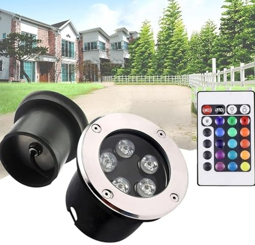 IP68 Vattentät Dammspotlight, 12V Infällda Utomhusspotlights, Dränkbar LED Dammbelysning(36w,24v)