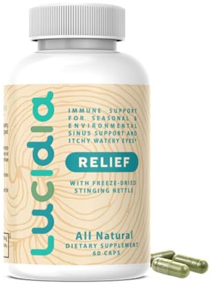 AT ARTEMIS THERAPEUTICS Lucidia Quercetin with NAC, Bromelain, Reishi & Stinging Nettle - Immune Support & Seasonal Wellness - Practitioner Formulated, Non-Drowsy Supplement, 60 Capsules