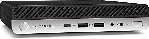 HP EliteDesk 800 G4 Mini Desktop PC, i7 8700 Up to 4.60GHz, 16GB DDR4, 512GB M.2 NVMe SSD, Intel 9560 Wireless 11ac & Bluetooth, 3yr Warranty, Windows 11 Pro (Renewed)