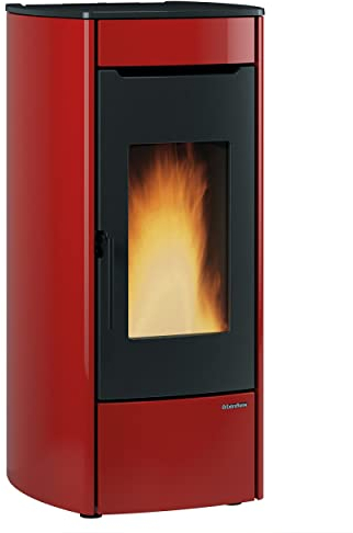 Extraflame 1286251 Marina Idro H13 Wasserführender Pelletofen Stahl Bordeaux/A+