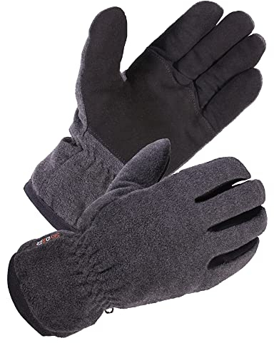 SKYDEER Winterhandschuhe mit Weichem Hirschleder Wildleder für Herren und Damen Kaltes Wetter (SD8662T/L, Warme 3M Thinsulate Isolierung)