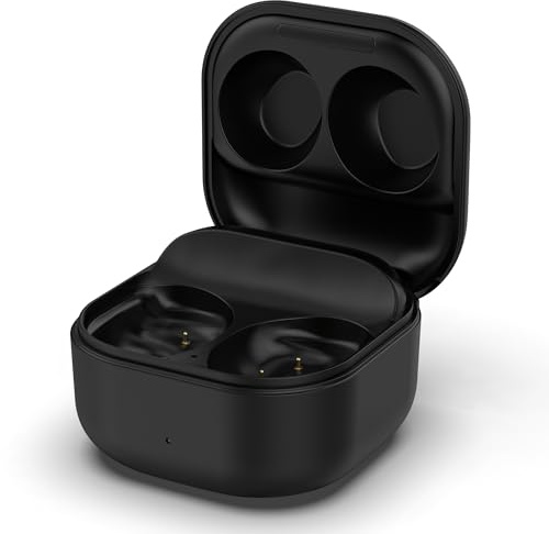 Funda de carga para Samsung Galaxy Buds FE, caja de carga de repuesto para Samsung Galaxy Buds FE SM-R400, accesorios para auriculares (negro)