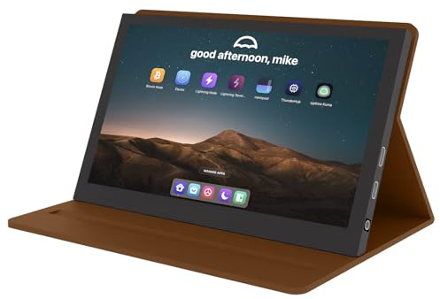 JUN-ELECTRON 7 Inch Mini Monitor HDMI, Portable IPS Touch Screen IPS LCD Display, 1024×600 LCD Screen, 178° Viewing Angle, Small Display for Raspberry Pi, Laptop/PC/TV/DVD/Game Console