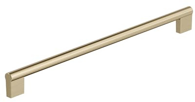 Amerock Versa 12-5/8 inch (320mm) Center-to-Center Golden Champagne Cabinet Pull, BP55534BBZ