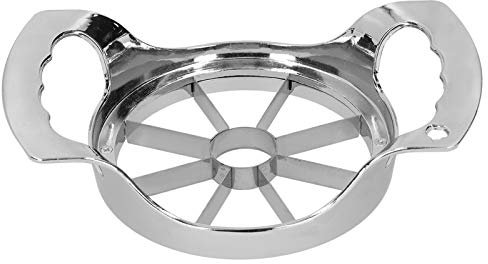Cortador de Manzanas de Acero Inoxidable 304 – Divisor y Deshuesador de Frutas Multifuncional – Herramienta Fácil de Cortar Frutas para Manzanas, Peras y Más – para Cocina y