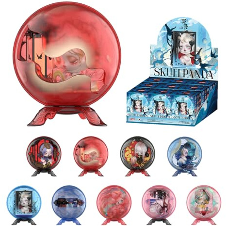 POP MART SKULLPANDA The Mirage Series Figures Whole Set Premium Design Gifts for Women Fan-Favorite Collectible Chic Art Toy Action Figure