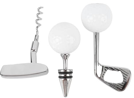 Mingzhe Vinöppnare Set Ergonomic Club Beer Opener Stopper Present Zink Eloy