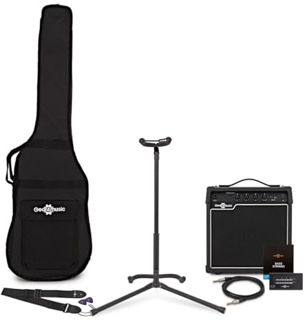 Amplificador de Bajo de 15W + Accesorios de Gear4music