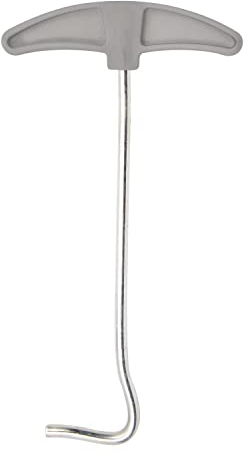 Milestone Camping 20410 Tent Peg Extractor/Essential Camping Accessory/Lightweight and Portable, Silver