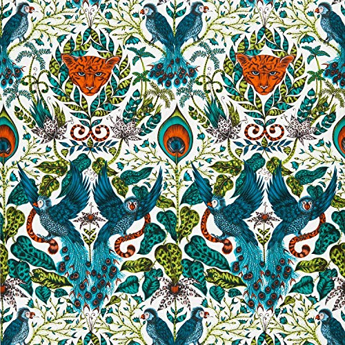 Emma J Shipley Animalia Amazon Wallpaper Jungle W0098/02