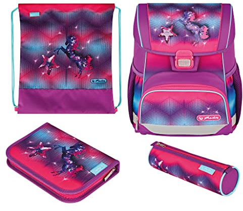 Herlitz Schulranzen Loop Plus Funky Horse, 1 Stück