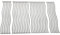 Cmanzhi S87005 Grillroste aus Edelstahl, 41,6 cm, 40,6 cm, Ersatz für Napoleon Triumph 495 Grills