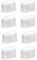 8 PCS Charcoal Water Filter, Coffee Machine Filter, Water Filters Cartridges, White Replacement Filters, Compatible with Coffee Makers, Ideal for Home, Office, and Commercial Use