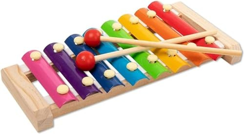 Xylofon Glockenspiel, Xylofon Xylofon musikinstrument träxylofon med klubbor