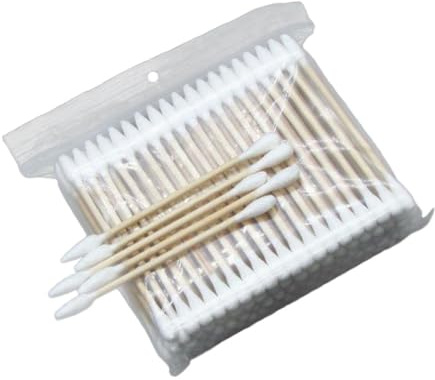 Beaupretty Lot De 400 De Maquillage à Double Tête Pointue Et Ronde, Tampons Multifonctions Pour Démaquillage, Soins Et Nettoyage Précis