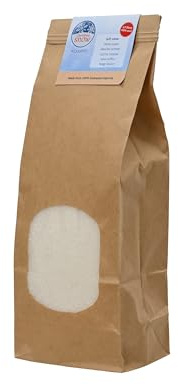 Kaemingk Kunstschnee Schneeflocken 20g Bio - zum Basteln & Dekorieren - Deko Schnee zum Streuen - feiner Dekoschnee Bastelschnee für die Weihnachtsdeko & Winterdeko - Weiß