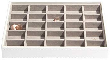 Stackers White Classic Medium Jewellery Box Trinkets Layer