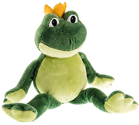 Schaffer 5482 Plüsch Frosch Charles, 36 cm, grün