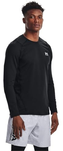Under Armour Men UA CG Armour Fitted Crew, Warm Functional Shirt for Men, Lightweight Tight-Fit Long-Sleeve Sports Top , Thermal Long-Sleeve Shirt