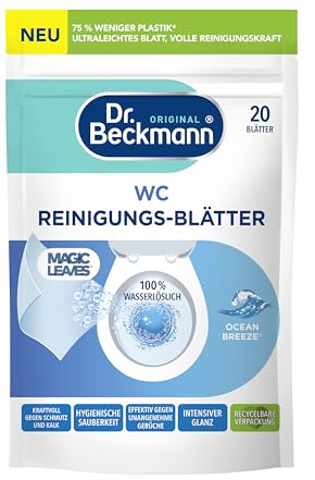 Dr. Beckmann WC Reinigungs-Blätter OCEAN BREEZE | 20 Blätter