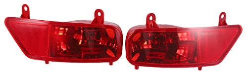 Qoekacy Luci Antinebbia per Paraurti Posteriore Paraurti Auto per 3008 2009 2010 2011 2012 2013 2014 2015 5,0 5,0 R