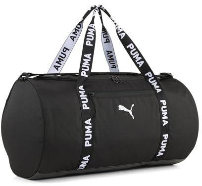 PUMA Sporttasche AT ESS Barrel Bag Puma Black schwarz