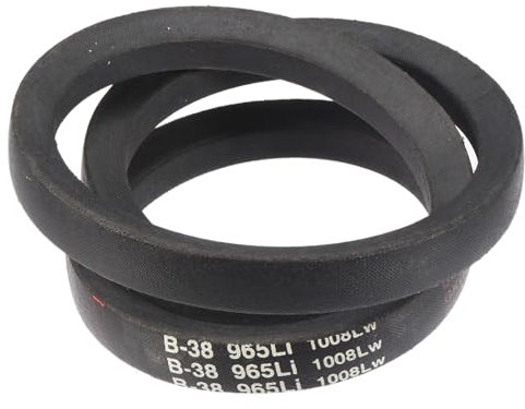 Sourcing Map 3 Pack B38 Classic V-Belt, 41 Outside Circumference, Black