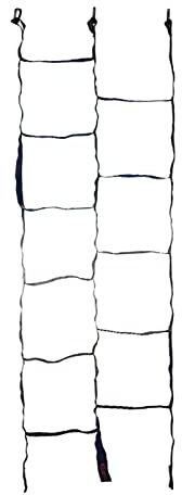 ASHLUYAK Rope Ladder Climbing Rope Ladder for Kids Climbing Ladder Hanging Rope Ladder for Indoor for Play Set & Outdoor Tree House Polyester