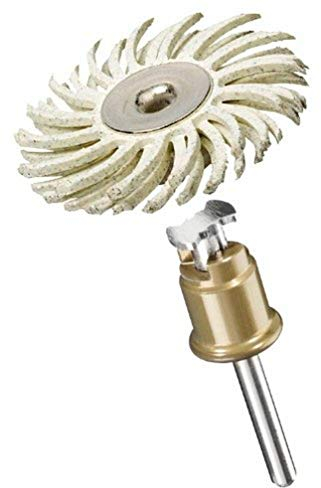 Dremel 472S EZ SpeedClic Spazzola abrasiva (grana 120) per la pulizia dei dettagli e la levigatura leggera