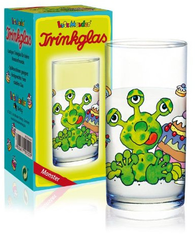 Lutz Mauder Lutz Mauder19522 Monster Trinkglas, merhfarbig, 1 Stück (1er Pack)