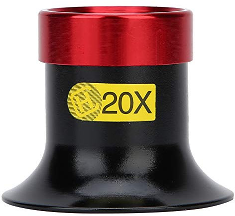 20X Uhrmacherlupe, 20X Uhrmacherlupe Uhrreparatur Uhrenreparatur Wartungswerkzeug Für Uhrmacher, Saphirspiegel Saphirspiegel Metalllupe Handuhr for Werkzeuge Metalllupe