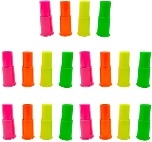 Niuhong 20 Pcs Party Krachmacher Mehrfarbig Geräuschemacher Pfeifen Lustige Pfeife Kunststoff Pfeife Spielen Musikspielzeug Kinder Geschenke Geburtstag Party Karneval Zufällige Farbe
