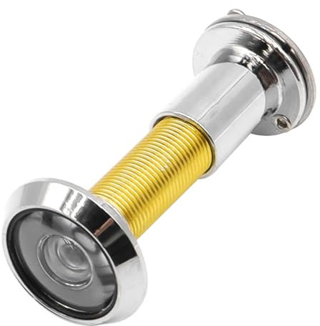 CENPEK Migliora la Sicurezza Domestica con spioncino grandangolare, Protezione della Privacy, Porte da 35-55 mm, Copertura Resistente