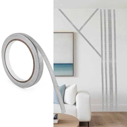 Garniture Murale Bande de Chant Moulure décorative Moulure Adhesive protection angle mur baguette, Moulure Décorative Autoadhésive Bord de Papier Peint Carrelage Miroir Mur Plafond, 1 cm × 10 m