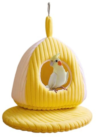 Rebellious No tóxico para la arena para pájaros, suave para descansar, casa de pájaros domésticos, pequeños pájaros