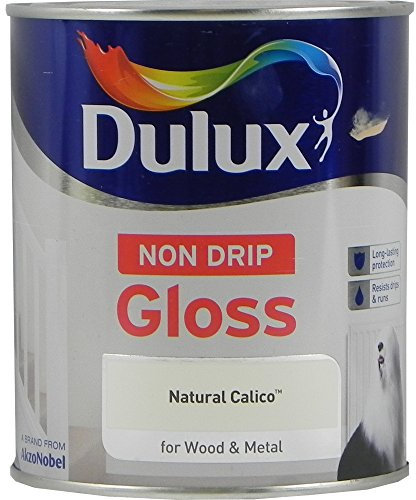 Dulux Non Drip Gloss Natural Calico 750ml