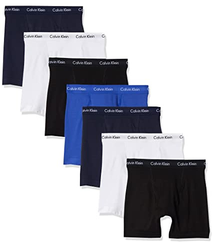 Calvin Klein Men's Cotton Stretch 7-Pack Boxer Brief
