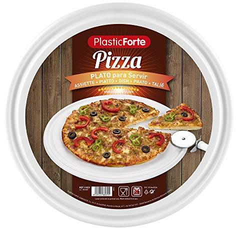 Plastic Forte Plato para Pizza Ø35,5 cm