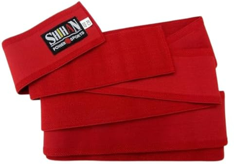 SHIHAN Japanese OBI-BELT Elasticated- Flexi 'AKA -RED ' Obi Belt Iaido- KENDO, AIKIDO Belt Signature Range - 400cm x 8cm Easy Comfortable Tie