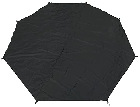 Preself Fußabdruck für Tipi-Heißzelt, Bodenplane, Zeltboden, wasserdichte Campingplane (voll – T1 T2 groß)