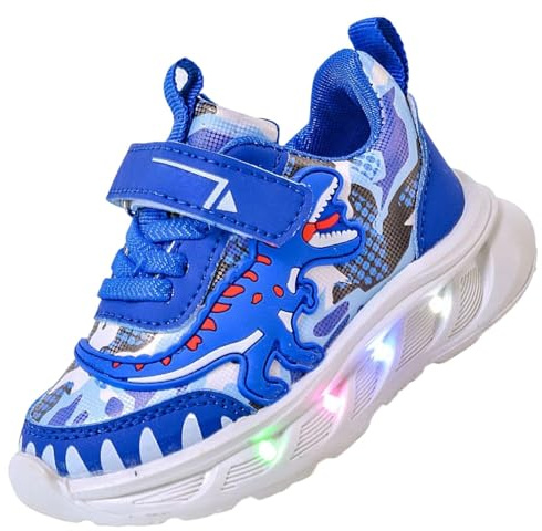 Jasmeko Zapatillas con Luces para Niños, Zapatos Deportivas Niños Deporte Tenis Luz Luminosos