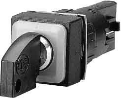 Eaton 064430 Schlüsseltaste, 3 Stellungen, blau, rastend