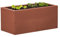 prima terra Hochbeet-Bausatz Edelrost PLANUS Maße 78x38cm Höhe 35cm