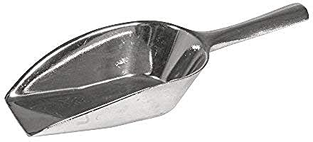 Rayher Pelle de pesée, aluminium, 1 pce, 15x5,5x3cm, brillant, qualité alimentaire, portionnement d’aliments en vrac, farine, candybar-25148000, Coleurs Assorties