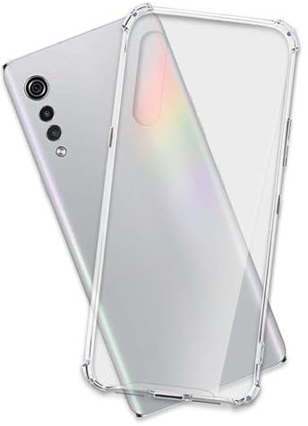 mtb more energy® Hülle Crystal Armor kompatibel mit LG Velvet (LM-G900, 6.8'') - verstärkte Ecken - Anti Shock Schutzhülle Case Cover Tasche