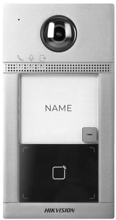 Hikvision DS-KV8113-WME1(C) Einfamilien-WLAN/IP-Außenstation aus Metall für den eigenständigen Betrieb oder die Zusammenarbeit mit IP-Monitoren II-Generation