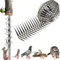 Anti-Tier-Kletterdornen, Vogelspikes, Eichhörnchen-Schallwand, Eichhörnchen-Leitbleche für Vogelfutterspender, Eichhörnchenabwehr, Taubenabwehr, Vogelnest, Abwehr von Eichhörnchen (L: Dornlänge 5 cm)