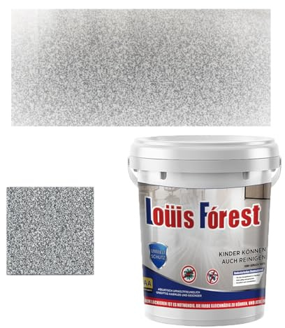 Rivestimento epossidico per pavimenti effetto marmo lucido, rivestimento epossidico per pavimenti con finitura in marmo lucido, vernice epossidica per pavimenti (Dark Gray)