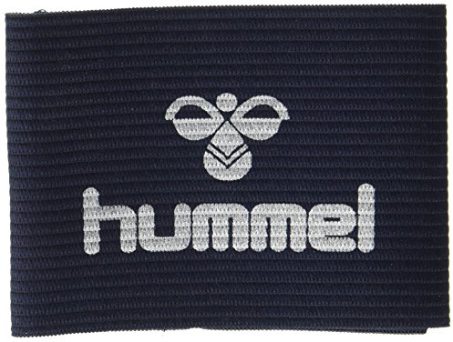 hummel Fascia da Capitano, Blu (Marine/Silver), Taglia Unica