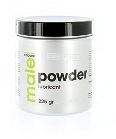 COBECO Male Powder Lubricant, Blanco, 225 Gramos